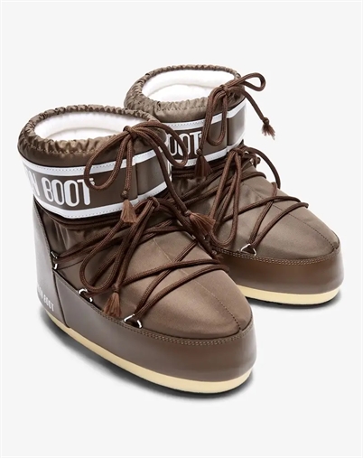 Moon Boot - Icon Low Nylon Støvle - Cocoa